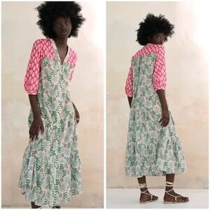 Zara Paloma Floral Printed Maxi Dress – NWT – Size Small